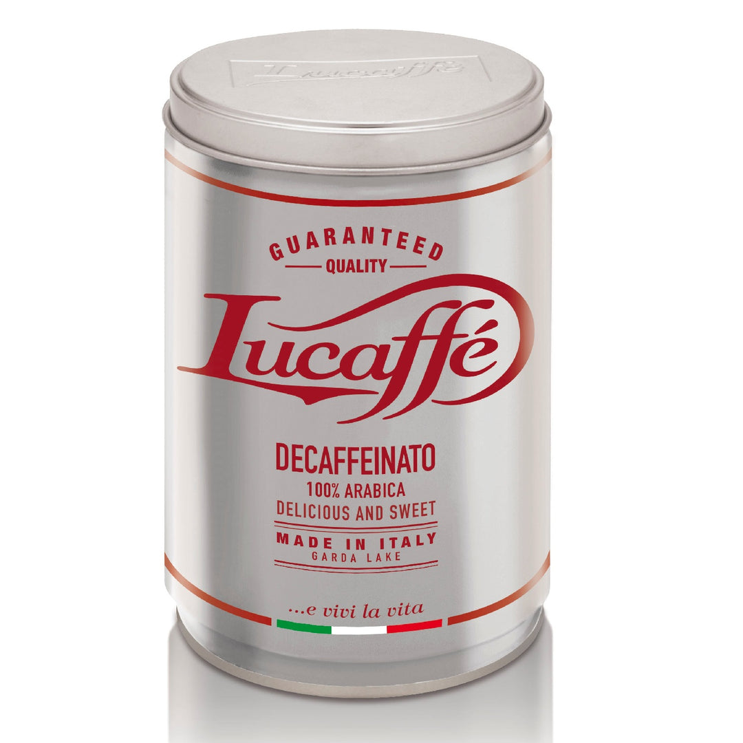 Lucaffe´ DECAFFEINATO Kaffee Gemahlen 250g Dose