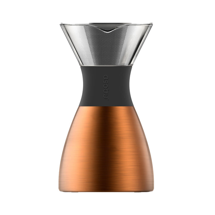 Asobu - Pour Over Filterkaffeebereiter Kupfer Schwarz