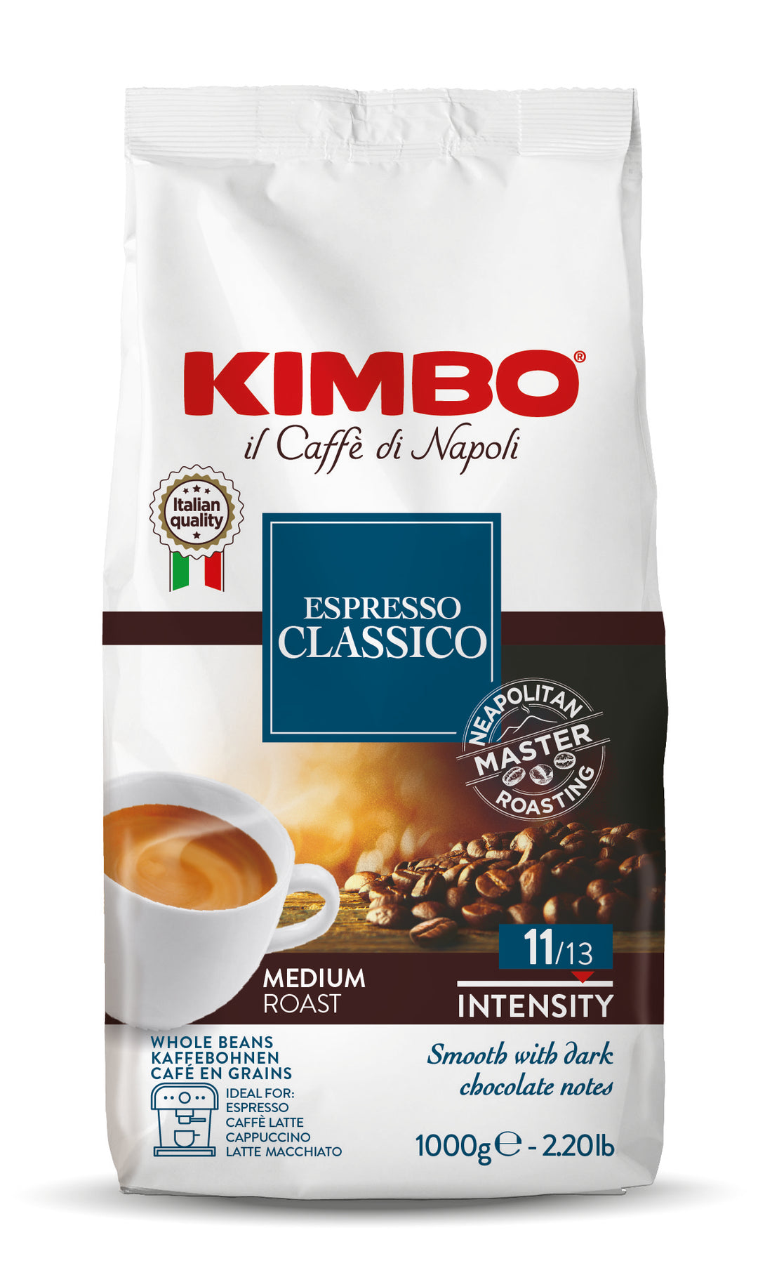 Kimbo Espresso Classico 1kg Bohnen