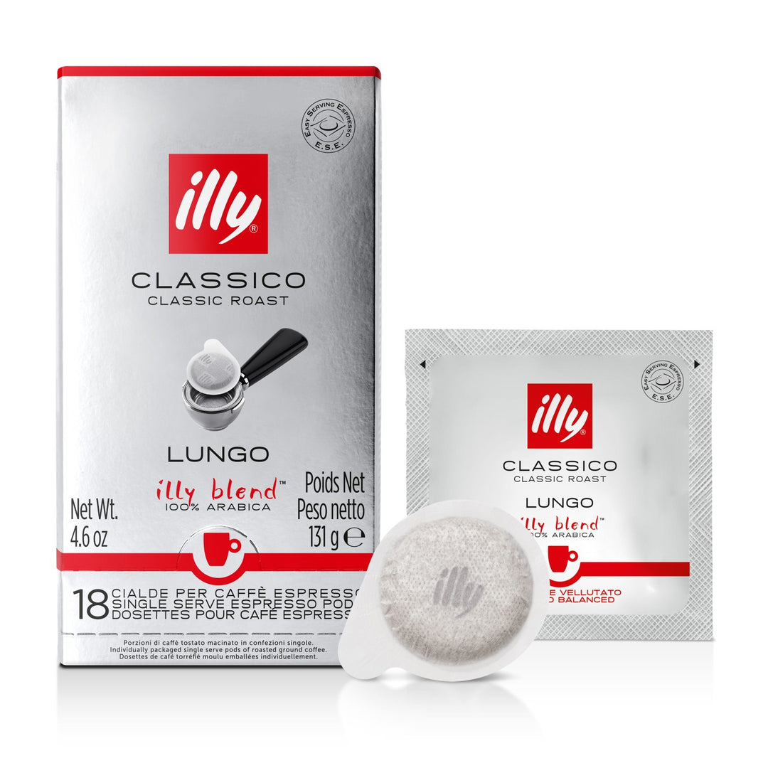 illy Classico Lungo 44mm ESE Pads 18 Stück je 7g