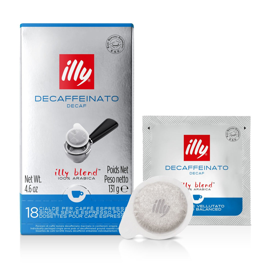 illy Decaf entkoffeiniert 44mm ESE Pads 18 Stück je 7g