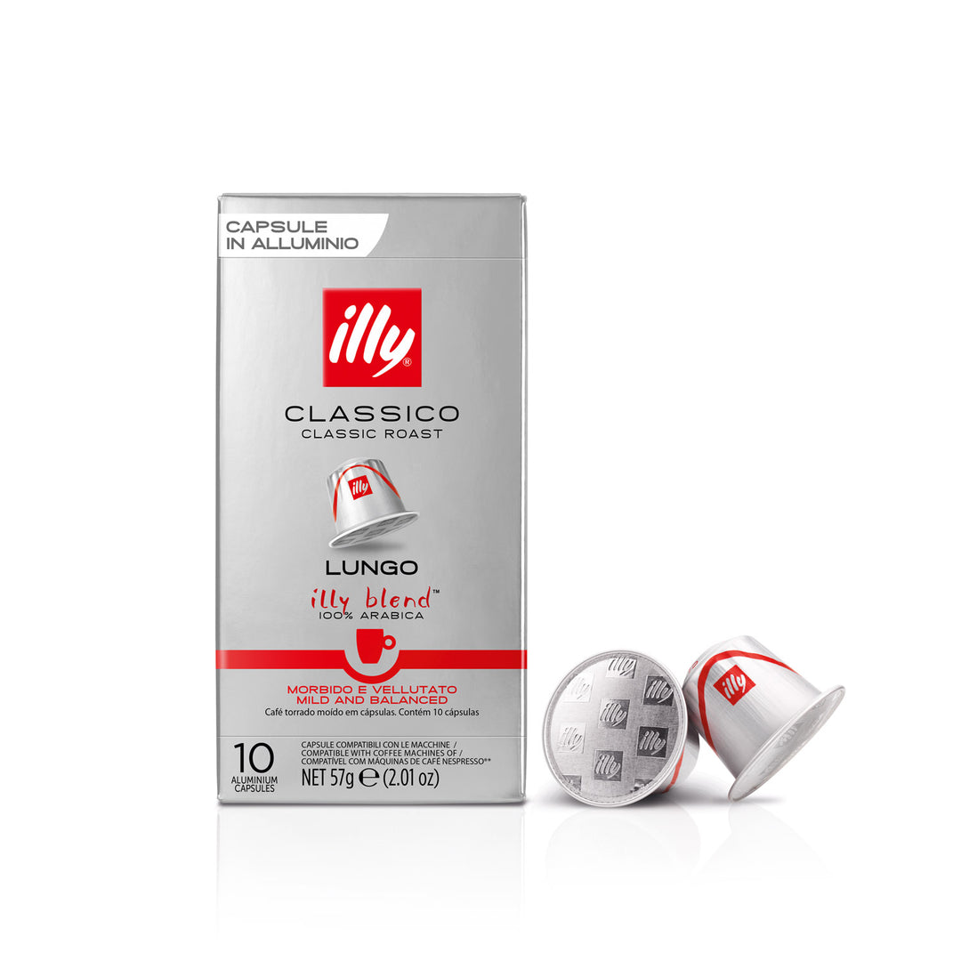 illy Classico Lungo Kapseln 10 Stück je 5,7g, Nespresso-kompatibel*