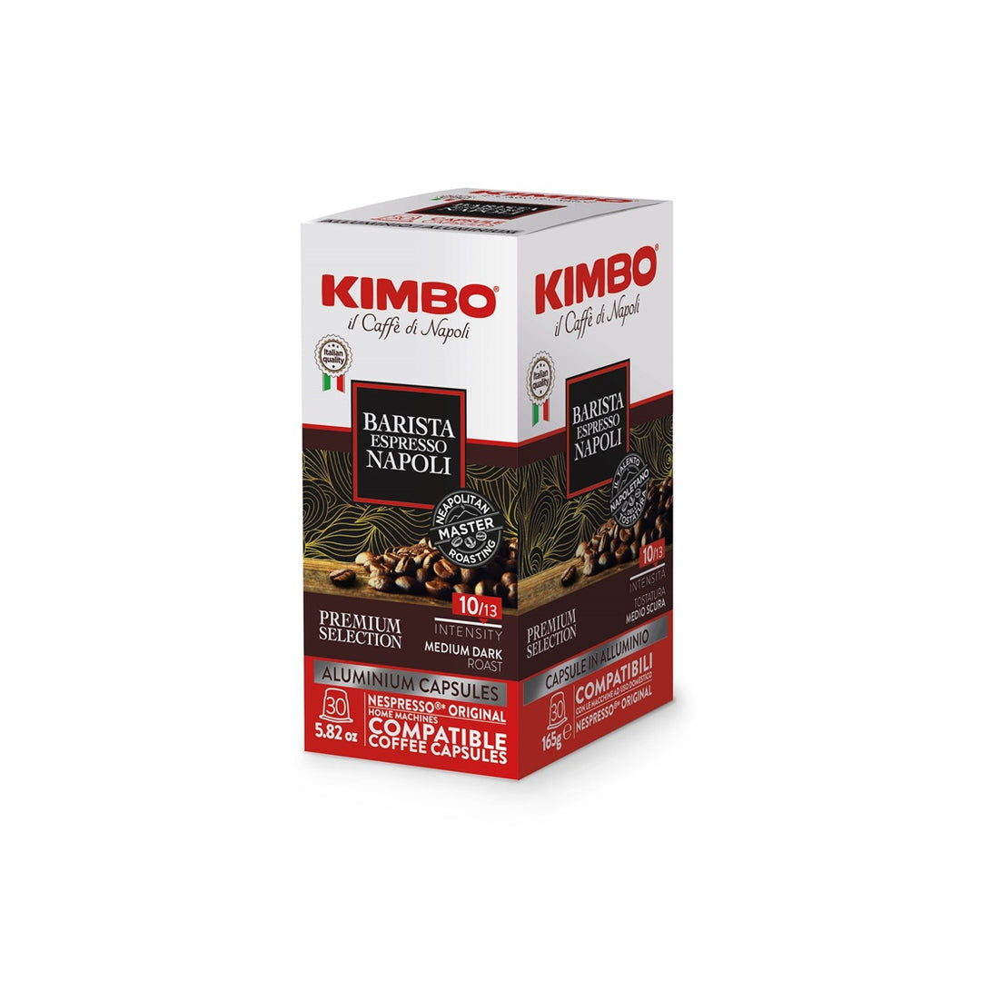 Kimbo Espresso Napoli Alu Kapseln 30 Stück a 5,5g