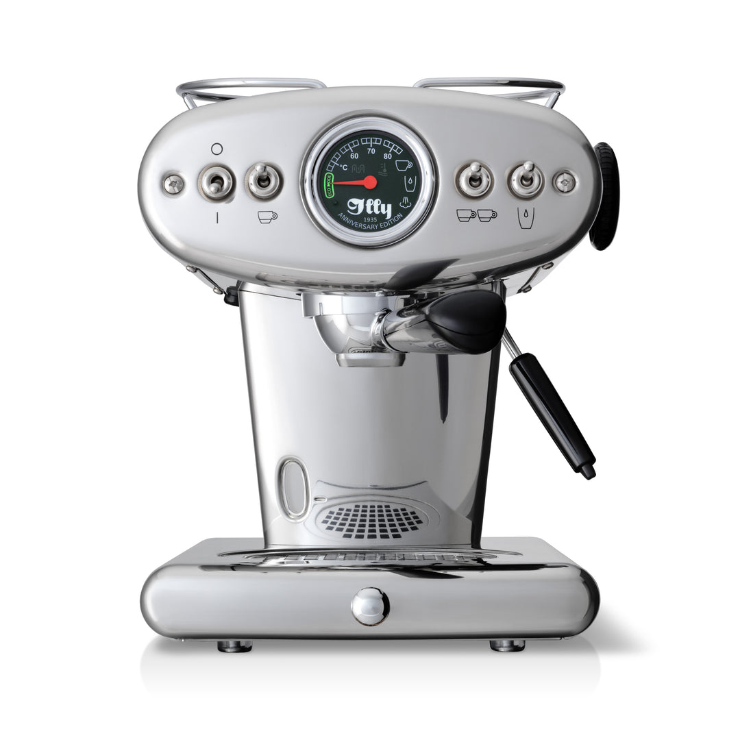 illy X1 Anniversary Edelstahl - Maschine für gemahlenen Kaffee und E.S.E.-Pads