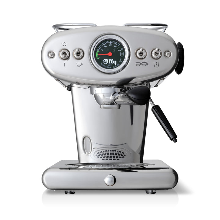 illy X1 Anniversary Edelstahl - Maschine für gemahlenen Kaffee und E.S.E.-Pads