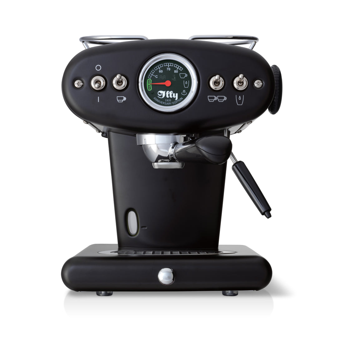 illy X1 Anniversary Schwarz - Maschine für gemahlenen Kaffee und ESE-Pads
