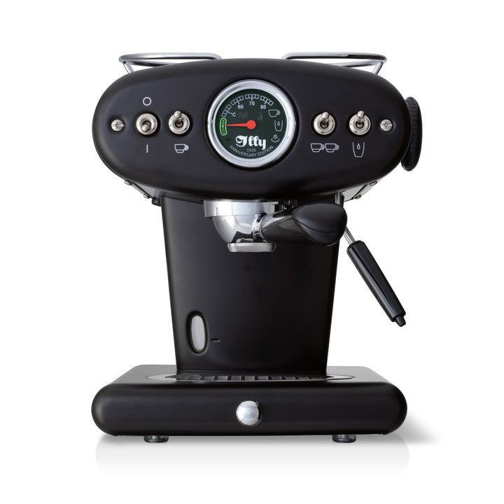 illy X1 Anniversary Schwarz - Maschine für gemahlenen Kaffee und ESE-Pads
