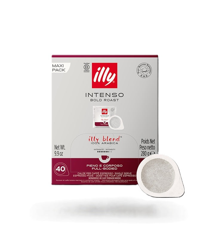 illy Intenso Espresso 44mm ESE Pads 40 Stück je 7g