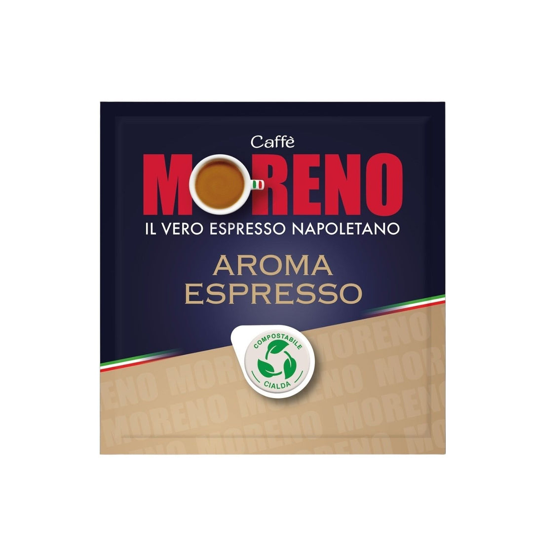 Caffè MORENO AROMA ESPRESSO 44mm ESE System Kaffee Pads 50 Stück a 7 g