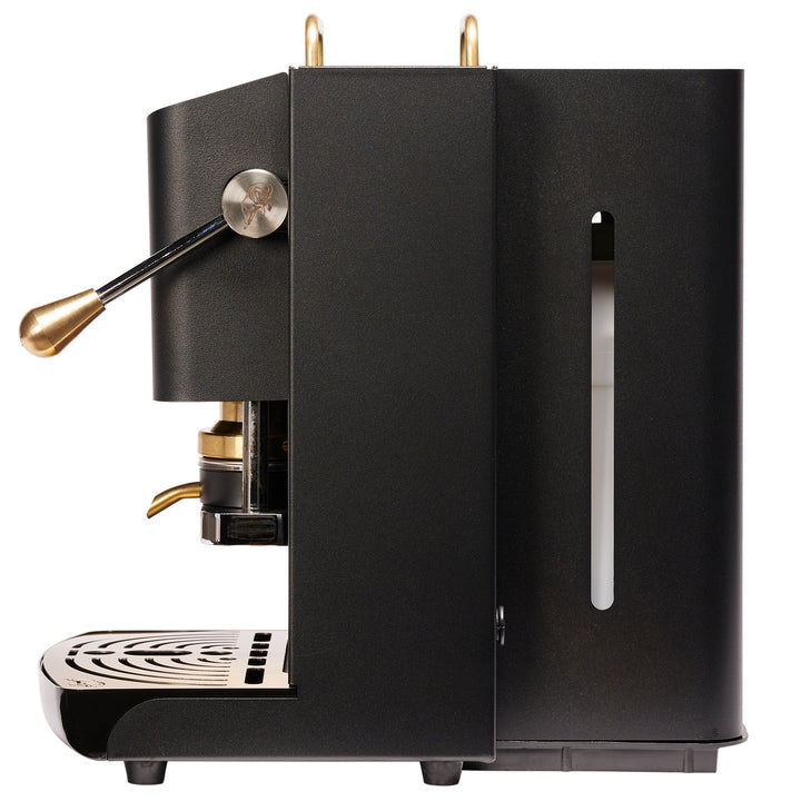 Faber Pro Deluxe Mat Black ESE Pad Espressomaschine