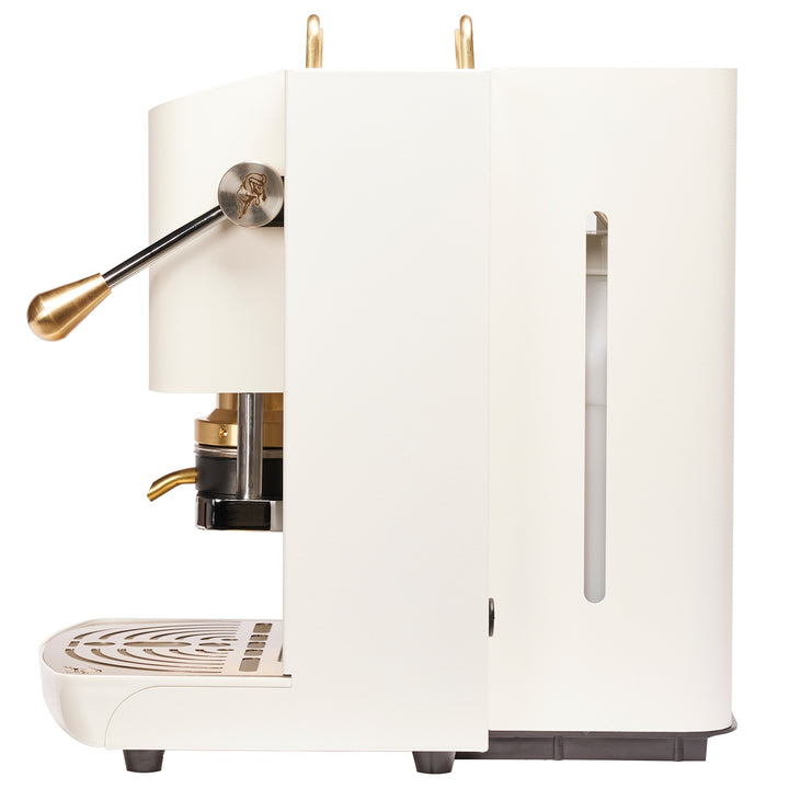 Faber Pro Deluxe Pure White ESE Pad Espressomaschine